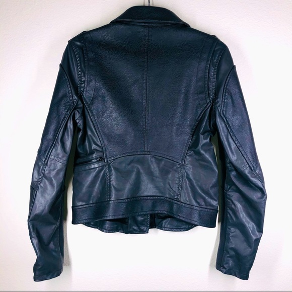 Blank NYC Faux leather Moto Jacket Medium - Picture 8 of 8